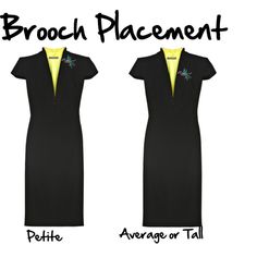 Brooch placement Petite Dressing, Petite Body Types, Brooch Style, Image Consulting, Inverted Triangle, Petite Style, Mode Casual, Style Advice, Petite Women