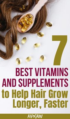 Supplements For Hair Growth, Hair Growth Vitamins, Help Hair Grow, Vitamins For Hair Growth, Vitamins And Supplements, Hair Growth Supplement, Home Remedies For Hair, Grow Long Hair, Grow Hair Faster