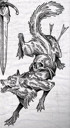 Woodcut Tattoo, Medieval Tattoo, Engraving Tattoo, Occult Tattoo, Woodcut Art, Tattoo Board, Dark Art Tattoo, Tattoo Style Drawings, Tattoo Portfolio