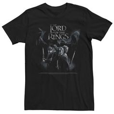 The Lord of the Rings fans will want to get their hands on this fun men's graphic tee. The Lord of the Rings fans will want to get their hands on this fun men's graphic tee. FEATURES Crewneck Short SleevesFABRIC & CARE Cotton Machine wash Imported Color: Black. Gender: male. Age Group: adult. Lord Of The Rings Hobbits, The One Ring, Geek Clothes, Mens Graphic T, The Lord Of The Rings, One Ring, The Rings, Lord Of The Rings, Big & Tall