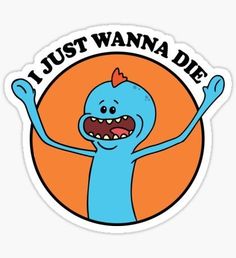 Mr Meeseeks, Rick And Morty Stickers, Hamilton Wallpaper, Iphone Stickers, Stickers Png, Rick Y Morty, Tumblr Stickers, Cool Stickers