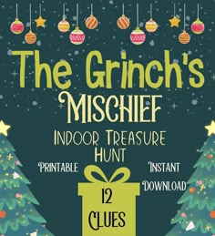 the grinch's misshef indoor treasure hunt is now available for free