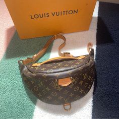 Very Good Condition 100% Louis Vuitton Monogram Bumbag. No Flaws Outside Of Normal Wear (Hardware, Patina, Etc). No Cracks On Canvas, Clean, No Foul Odor. Comes With Dustbag And Box. Will Be Authenticated Thru Poshmark Before You Receive. Louis Vuitton Bags, Louis Vuitton Monogram, Patina, Dust Bag, Bag Lady, Louis Vuitton, Monogram, Canvas