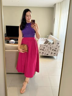 Modest Casual, 30 Outfits, Ootd Outfits, Color Block, Style Fashion, Ootd, How To Wear, Color