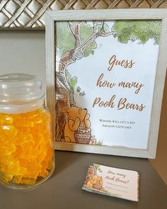 Winnie-the-Pooh Baby Shower Ideas - Sarah Barnes A Little Pooh Is Almost Due, Winnie The Pooh Sprinkle, Gender Reveal Ideas Pooh Theme, Boy Baby Shower Themes Winnie The Pooh, Whinne Pooh Baby Shower Boy, A Little Hunny Baby Shower Theme, Winnie The Pooh Gender Reveal Ideas For Party, Pooh Bear Themed Baby Shower Ideas, Boy Baby Shower Ideas Winnie The Pooh