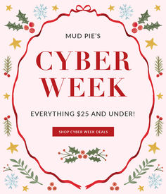 Cyber Week Deals Gifts Under 25, Mud Pie, Flash Sale, Budget Friendly, Holiday Gifts, Unique Gifts, Flash, Pie, Gifts