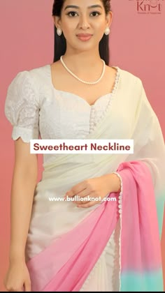 Saree Kuchu Designs Latest With Pearls, Cotton Blouse Sleeves Design, Simple Fancy Blouse Designs, Chiffon Blouse Designs, Simple Blouse Designs For Saree, Puff Sleeve Blouse Indian, Latest Fashion Blouse Designs, Simple Saree Blouse Designs, Latest Bridal Blouse Designs