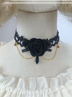 This price is for a choker only. Lolita Accessories:Choker Vintage Choker For Party, Gothic Party Choker, Lace Choker, Goth Jewelry, Drawing Clothes, Lolita Fashion, Cute Jewelry, Ball Gowns, Choker