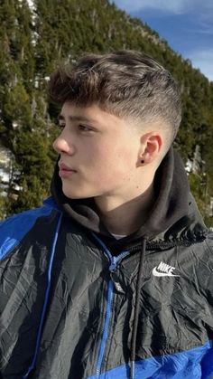 Boys Fade Haircut, Teen Boy Haircut, Men Haircut Curly Hair