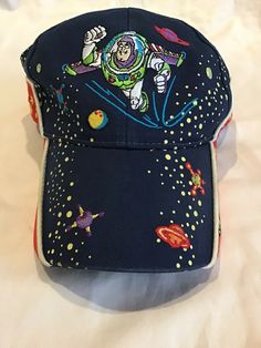 Buzz Lightyear Disney Parks Authentic Toddler Baseball Cap Hat 12-24mo VGC. Disney Adjustable Baseball Cap, Adjustable Disney Baseball Cap, Disney Adjustable Cap, Adjustable Disney Cap, Themed Baseball Cap, Themed Baseball Cap, One Size Fits Most, Themed Baseball Cap One Size Fits Most, Themed Adjustable Baseball Cap, Adjustable Themed Multicolor Hats