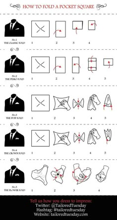 The Ultimate Suit Wearing Cheat Sheet Every Man Needs Style Gentleman, Herren Style, Men's Dress Shirts, Pocket Squares