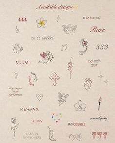 Fine Line Girly Tattoos, Girly Linework Tattoo, Delicate Flash Tattoo, Red Small Tattoos, Dainty Coquette Tattoos, Small Coquette Tattoos, Pure Tattoo, Small Matching Tattoos