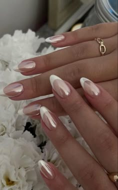 Formal Nails, Tin Man, Wedding Nails Design, Bride Nails, Neutral Nails, Nature Tattoos, Prom Nails, Nail Arts, French Manicure