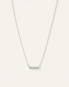 Add some sparkle to your style with our 14K Gold Diamond Baguette Bar Necklace. Perfect to wear alone or layered with your favorite necklaces, this piece will quickly become a staple in any wardrobe. Diamond Baguette, Zoe Chicco, Baguette Diamond, Bar Necklace, Gold Diamond, Natural Diamonds, 14k Gold, White Gold, Sparkle