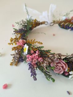 Woodland Flower Wreath Meadowy Flower Wreath Boho Wedding Summer Wedding Cottagecore Magaela Bridal Hair Flower Bridal Crown Fairy Design - Etsy Boho Wedding Summer, Bride Flower Crown, Wedding Cottagecore, Floral Headband Wedding, Crown Fairy, Flower Head Wreaths, Bridal Hair Flower, Fairy Design, Floral Tiara