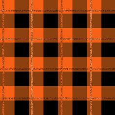 an orange and black checkered pattern is shown