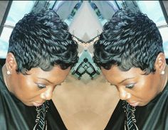 Super Short Hair For Women, Shae Mitchell, Bobble Hair, 27 Piece Hairstyles, Future Hairstyles, Short Weave Hairstyles, Finger Wave Hair