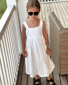 Sunmer Dresses, Handmade Kids Clothes, Muslin Dress, Anna Dress, Baby Dress Patterns, Kids Frocks