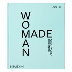 a book with the title woman made man written in black and white on it's cover