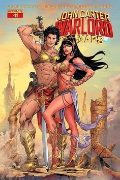 Pulp Heroes, Dejah Thoris, Edgar Rice Burroughs, Heroic Fantasy, Comics Girls