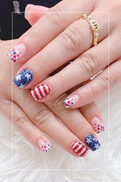 july nails american flag designs Flag Designs