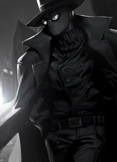 Spider Noir Reference, Spider Noir Fanart Face, Spiderman Noir Fanart, Spider Noir Fanart, Spider Suits