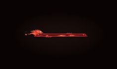 a red object is flying through the air with it's tail extended and fire spewing out