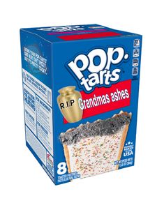 a box of pop tarts cake with sprinkles