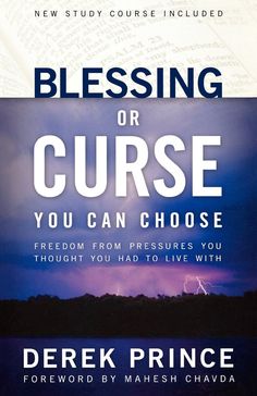 the book cover for blessing or curse you can choose