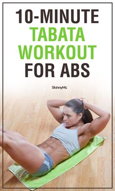 Tabata Workout, Effective Ab Workouts, Six Pack Abs Workout, Tabata Workouts, Best Abs, Abs Workout For Women, Abdominal Exercises