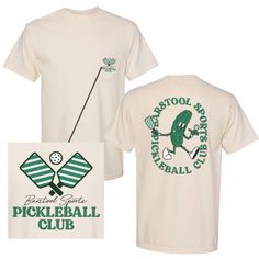 Famous Barstool Sports Pickle Ball Tee. Durable Cotton. Size Medium. Bought Both A Medium And Large Due To How Fast They Sell Out. Kept The Size Large. Never Worn, Brand New With Tags. Pickleball Shirt Design, Sports Shirts Design, Pickleball Tshirt, Pickleball Shirts, Barstool Sports, Polo Pullover, Adidas Golf