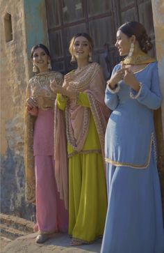 Women Suits Wedding, Punjabi Outfits, Desi Fashion Casual, Pakistani Fashion Party Wear, Pakistani Fancy Dresses