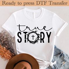 a t - shirt with the words, ready to press dtf transferer on it