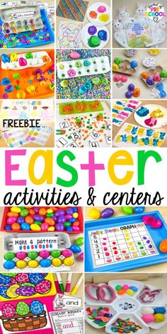 easter activities and crafts for kids