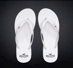 Pearl white hollister flip-flops Hollister Clothes, White Flip Flops, Rubber Flip Flops, Shop Jeans, Summer Flip Flops, Beach Flip Flops, Flip Flop Shoes, Abercrombie Kids, Childrens Shoes