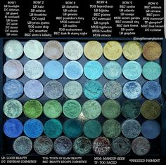 Blue Green Eyeshadow, Blue And Green Palette, Indie Makeup, Magical Makeup, Green Palette, Green Eyeshadow, Attention Span, Eyeshadow Palettes