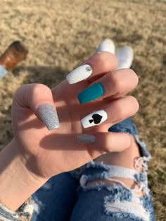 Punchy Nail Ideas, Nfr Nails Designs, Rodeo Nails Westerns, Promotion Nails, Punchy Western Nails, Punchy Nails, Rustic Nails