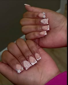 Baddie Lifestyle, Oval Acrylic Nails, Purple Acrylic Nails, Weak Nails, Acrylic Nail Set, Pink Ombre Nails, Winter Nails Acrylic, Girly Acrylic Nails, Dope Nail Designs