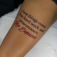 Quote Tattoos For Women Arm, W A Y S Tattoo Red, Dope Tattoos Creative, Cute Meaningful Tattoos, Fire Tattoos, Unique Tattoos Black Women, Leg Tats, Tattoos 2023, Tattoos Drawing