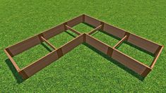 Product Description & Features This large ‘L Shaped’ Raised Bed is perfect to turn what was an ordinary corner of your yard into a splendidly landscaped feature to greatly improve the look and flow of your garden and provide a great use of space. It also offers you the opportunity to create grand entrances and secluded patio areas. Visualize how a single ‘L’ shaped garden set slightly away from the house planted with tall flowers like snapdragons, zinnias or sunflowers could create a private pat L Shaped Garden, Raised Garden Bed Kits, Bed Classic, Runner Beans, Pole Beans, Corner Garden, Square Foot Gardening, Garden Pests, Flowering Vines