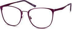 Order online, women purple full rim flex titanium square eyeglass frames model #170917. Visit Zenni Optical today to browse our collection of glasses and sunglasses. Purple Frame Glasses, Camila Core, Purple Square, Zenni Optical, Square Glasses, Eyeglasses Frames, Order Online, Sunglasses, Square