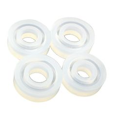 Features: New and in high quality color: as pic shows materials: Silicone Inner Diameter: 16/17/18/19mm (4 Sizes per Pack) Height: 6mm Thickness: 2.5mm What's in the package: Ring Mould (Pack of 4) Color: White. Resin Ring Mold, Ring Mold, Silicone Resin, Casting Jewelry, Resin Ring, Mold Making, Resin Molds, Molding, Jewelry Rings