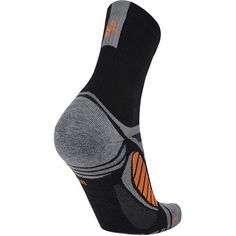 Balega Ultra Light Second Skin Crew Length Socks - Small - Black/gray Heather : Target Knee Wraps, Sauna Suit, Mma Gloves, Shooting Accessories, Heavy Bags, Sport Design, Boxing Training, Running Socks, Fishing Accessories