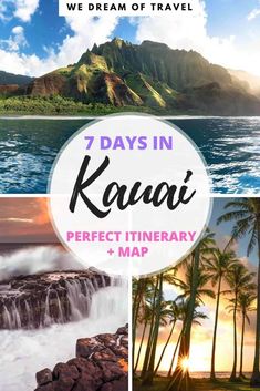 the 7 days in kauai perfect itinerary and map