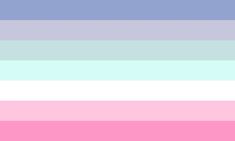 the pastel colors in this image are very different from each other, and they appear to be pink or blue