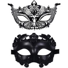 PRICES MAY VARY. 【GREAT VALUE MASQUERADE MASK SET】Men’s Greco-Roman Costume Masks and Women’s Masquerade Costumes Carnival Ball Masks Halloween. Ancient Greco-Roman style vintage mask is perfect for most gentlemen or boys fancy masquerade or Venetian party costume cosplay. 【FITS EVERYONE】ONE SIZE FITS ALL. This black couple masquerade masks set comes with a black elastic band that fits most head sizes, fits comfortably on face, and is easy to manually adjust to your face shape to keep it in plac Halloween Prom, Ball Masks, Couples Masquerade Masks, Vintage Mask, Black Masquerade Mask, Mens Masquerade Mask, Roman Costume, Masks Halloween, Ball Mask