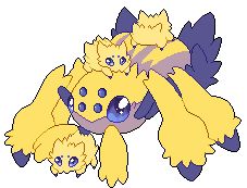 an image of some type of pokemon character