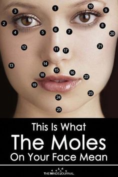 Moles on the face and body are believed to hold valuable information about the person's future. So let's find out more about the meaning of moles. Tattoo Mole, Mole Meaning, Facial Mole, Dark Mole, Moles On Face, Skin Moles, Face Reading, Skin Growths, Mole Removal