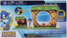 the box for sonic the hedgehog playset