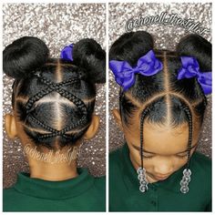 Double Strand Twist Hairstyles Natural, Toddler Ponytails, Easy Toddler Hairstyles Black, Black Baby Girl Hairstyles, Two Ponytail Hairstyles, Baby Girl Hairstyles Curly, Cute Ponytail, Cute Ponytail Hairstyles